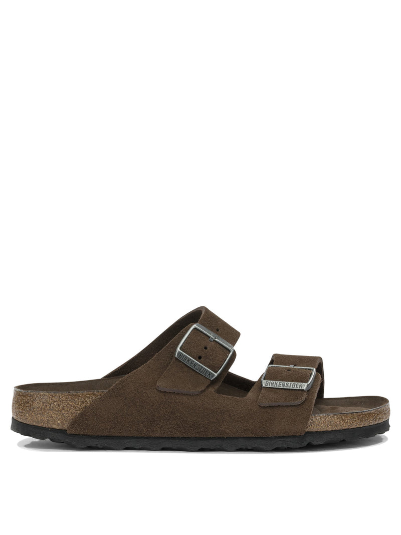 Birkenstock Birkenstock Women's Suede Sandals Brown - World Class Fashion