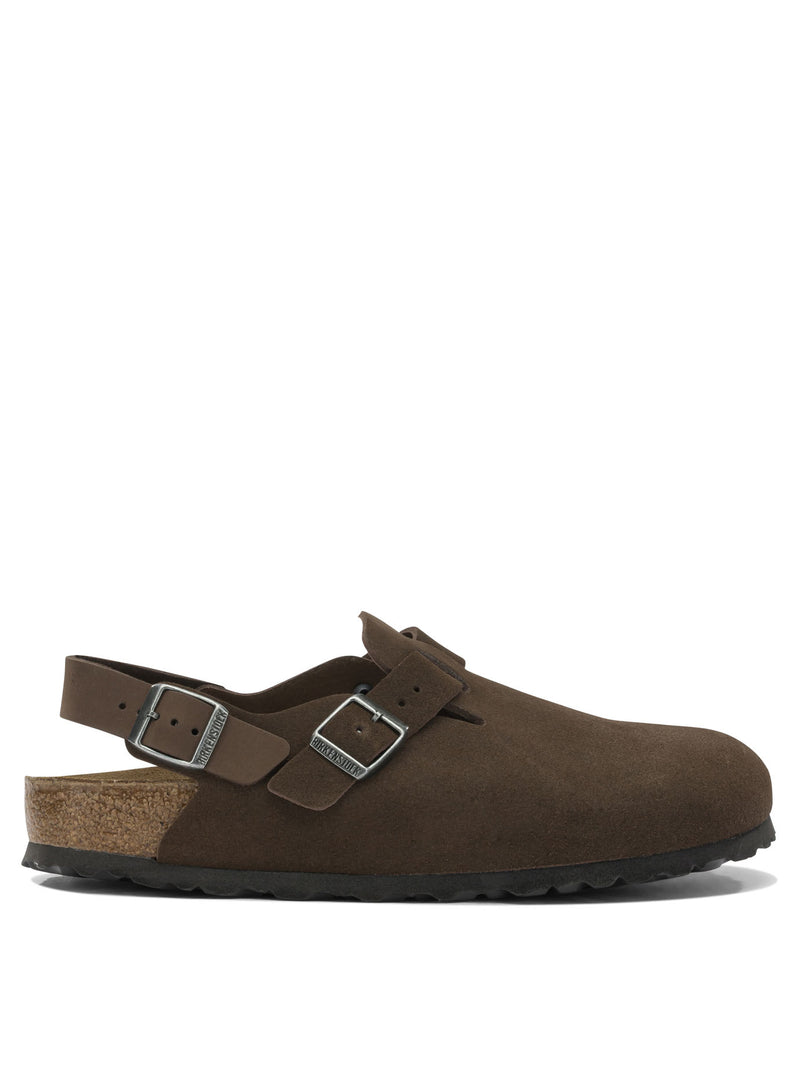 Birkenstock Birkenstock Tokio Sabot Brown Suede Men Sandals - World Class Fashion
