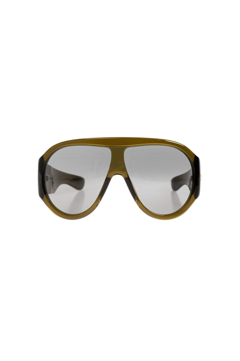 Bottega Veneta Bottega Veneta Mask Sunglasses Green Women - World Class Fashion