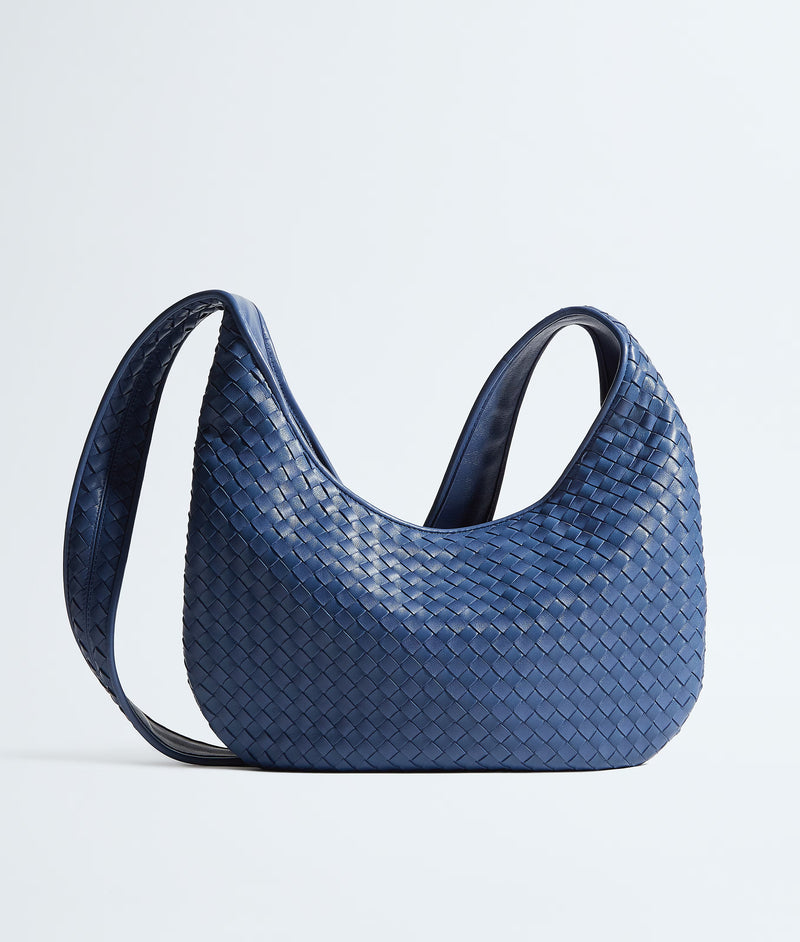 Bottega Veneta Bottega Veneta Bolso de hombro mediano Veneto azul - World Class Fashion
