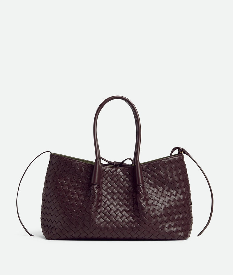 Bottega Veneta Bolso Pinacoteca de Bottega Veneta Burdeos para mujer - World Class Fashion