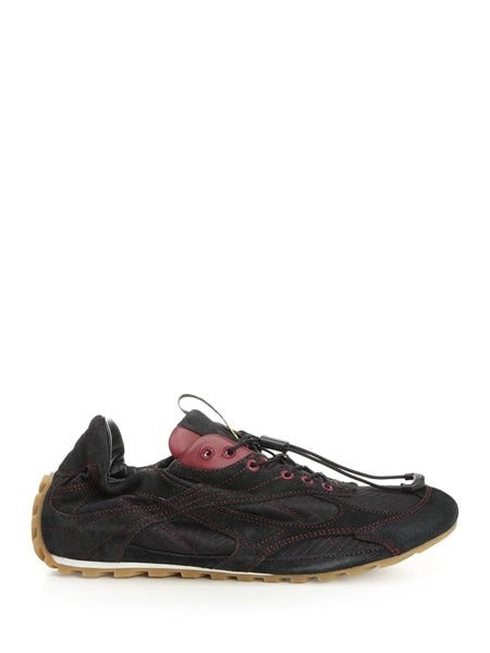 Bottega Veneta Bottega Veneta Orbit Flash Sneakers Black - World Class Fashion