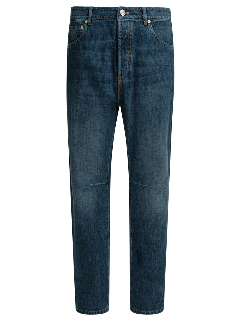 Brunello Cucinelli Brunello Cucinelli Straight-Leg Jeans Blue Men - World Class Fashion