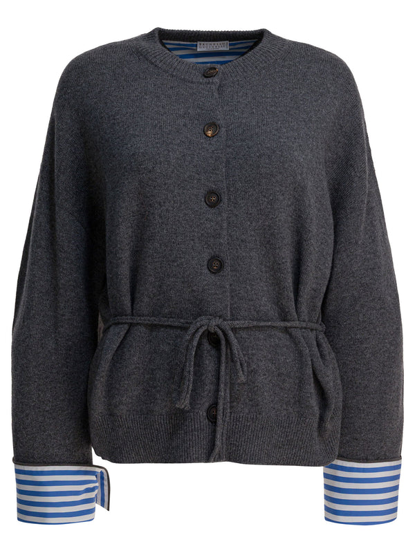 Brunello Cucinelli Cardigan With Belt