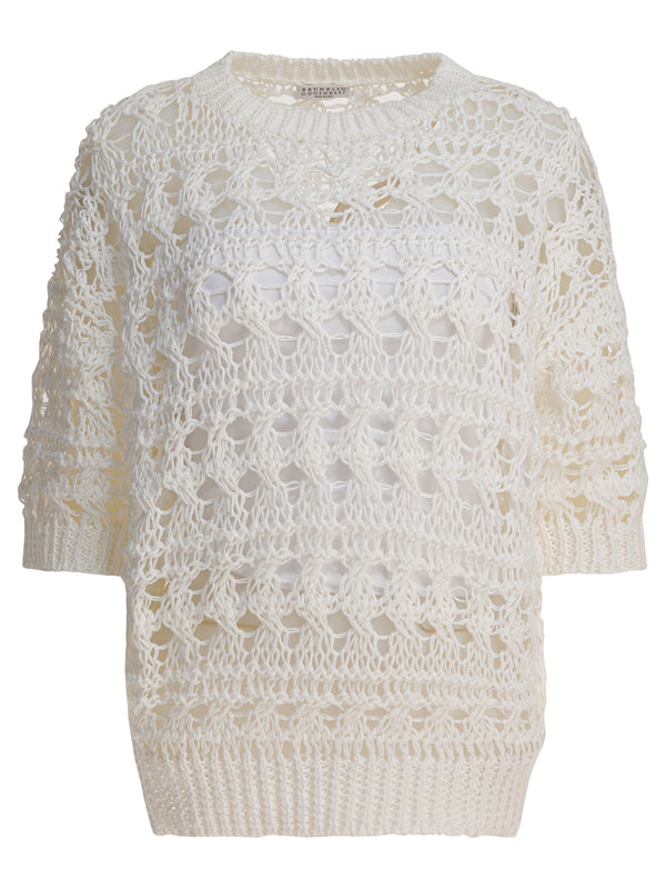 Brunello Cucinelli Sweater "textured Net"