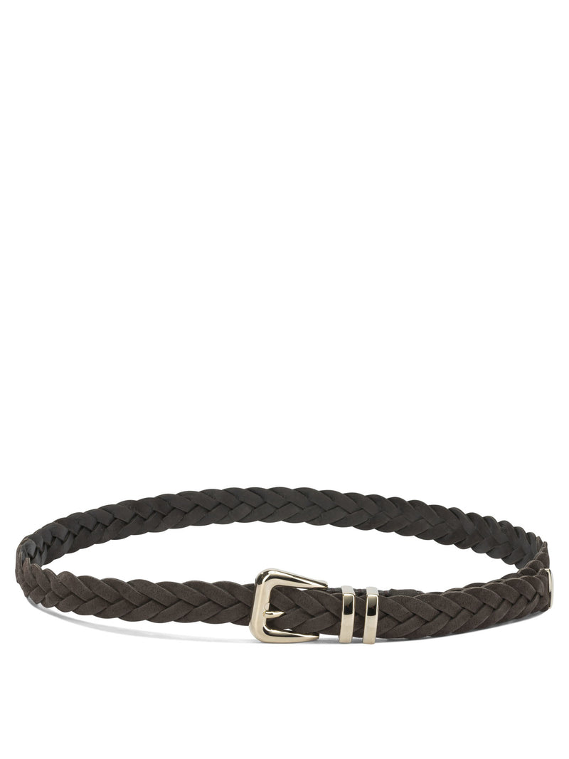 Brunello Cucinelli Brunello Cucinelli Suede Belt Brown Men - World Class Fashion