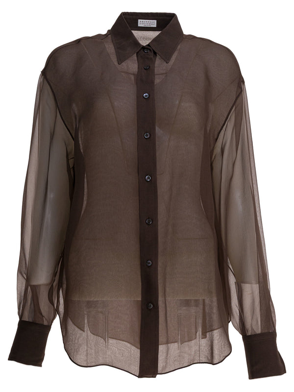 Brunello Cucinelli "crispy" Shirt