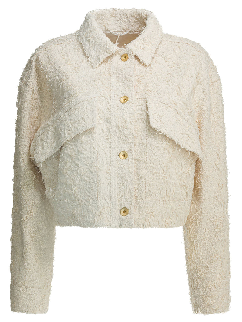 Brunello Cucinelli Brunello Cucinelli Denim Jacket White Women - World Class Fashion