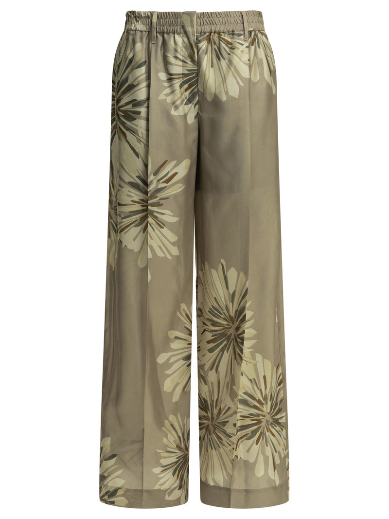 Brunello Cucinelli Brunello Cucinelli Bloom Tailored Pants Beige - World Class Fashion