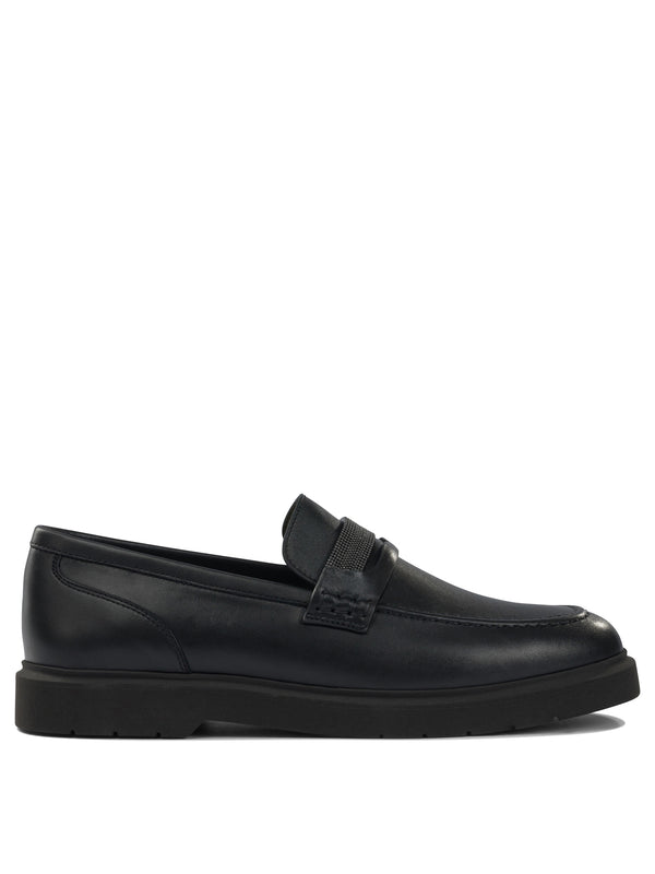 Brunello Cucinelli "penny" Loafers With Jewels