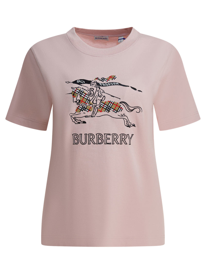 Burberry Burberry Cotton T-Shirt Pink Women - World Class Fashion
