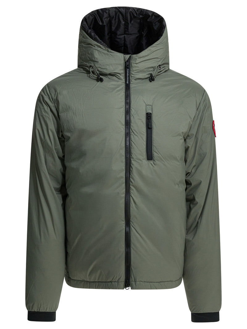 Canada Goose Canada Goose Lodge Short Down Jacket Green Men - World Class Fashion