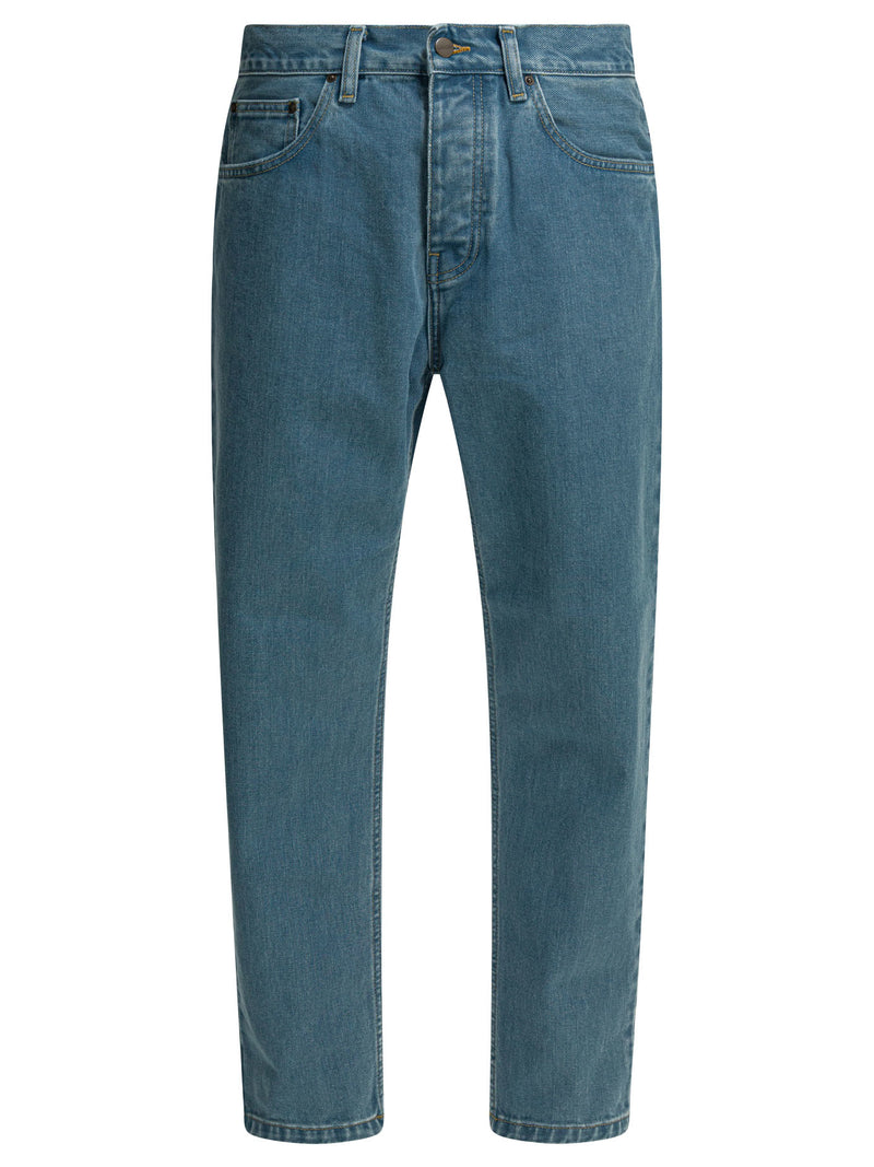 Carhartt WIP Carhartt WIP Jeans de algodón orgánico azules para hombre - World Class Fashion