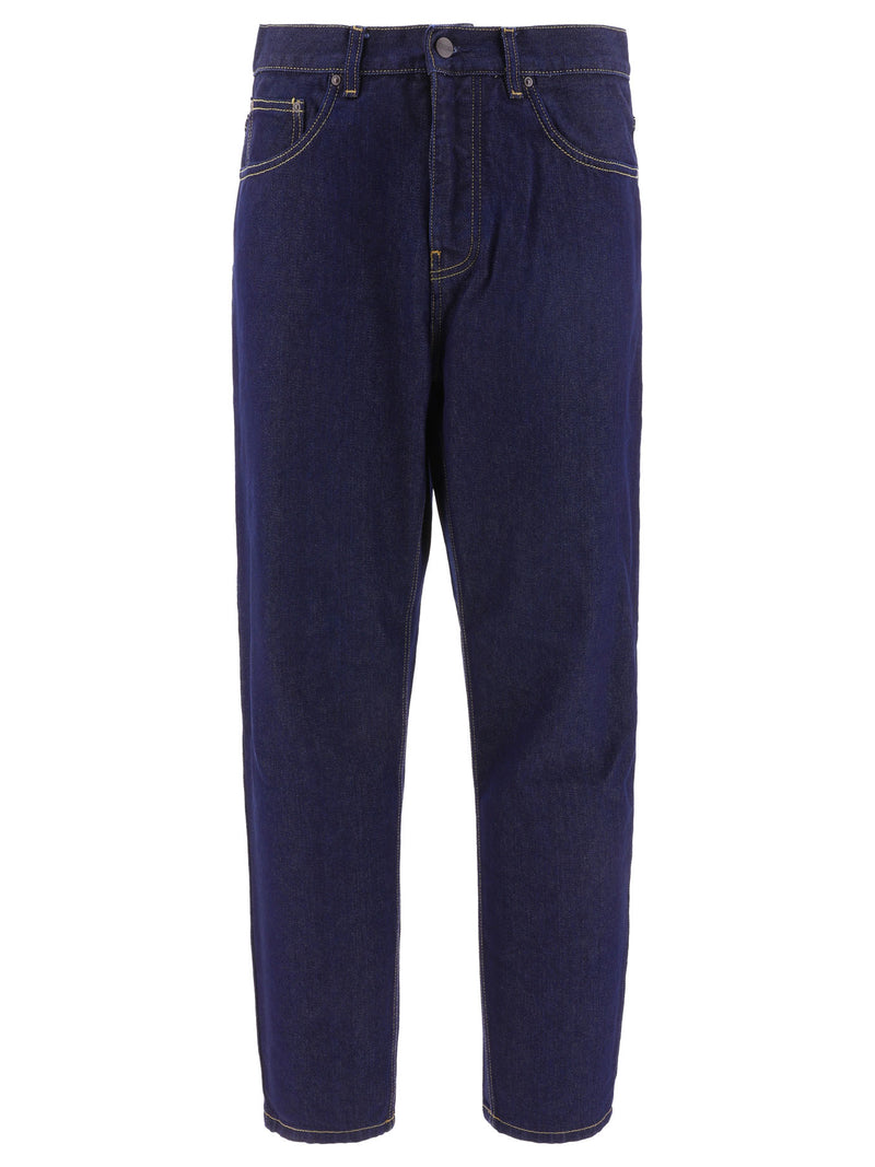 Carhartt WIP Carhartt WIP Jeans de Algodón Orgánico para Hombre, Azules - World Class Fashion