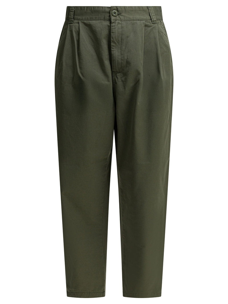 Carhartt WIP Pantalones de hombre Carhartt WIP de algodón verde - World Class Fashion