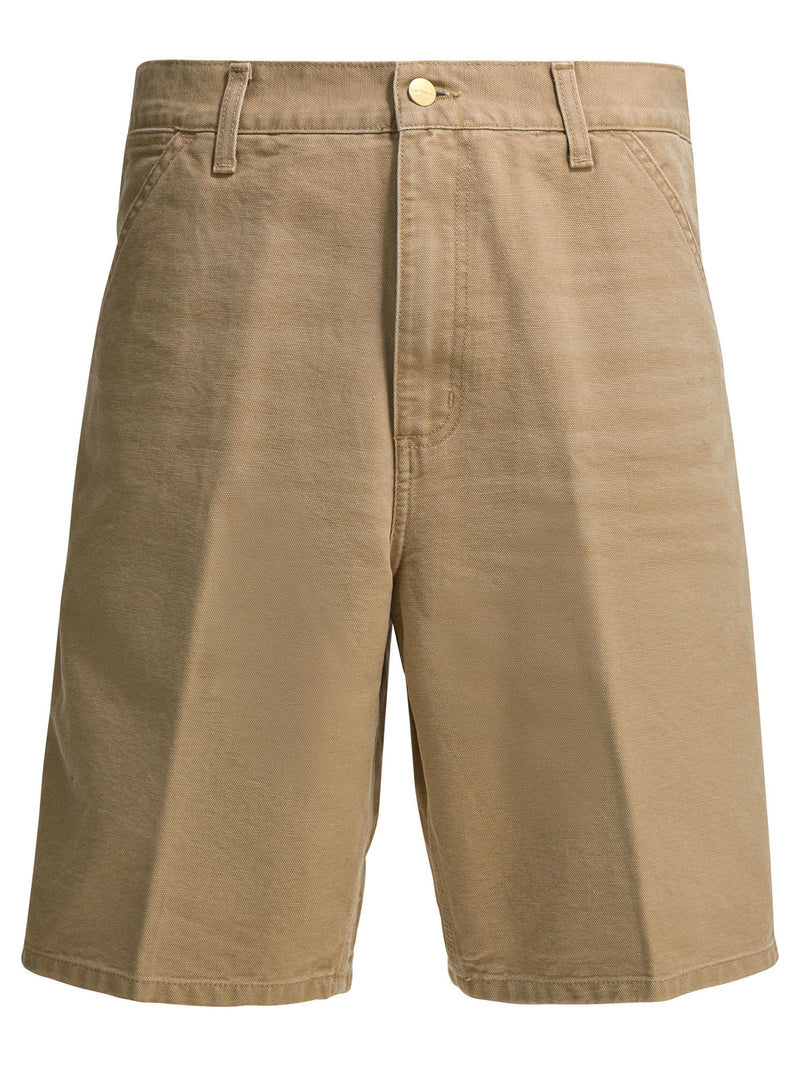 Carhartt WIP Carhartt WIP Single Knee Shorts Beige Men - World Class Fashion