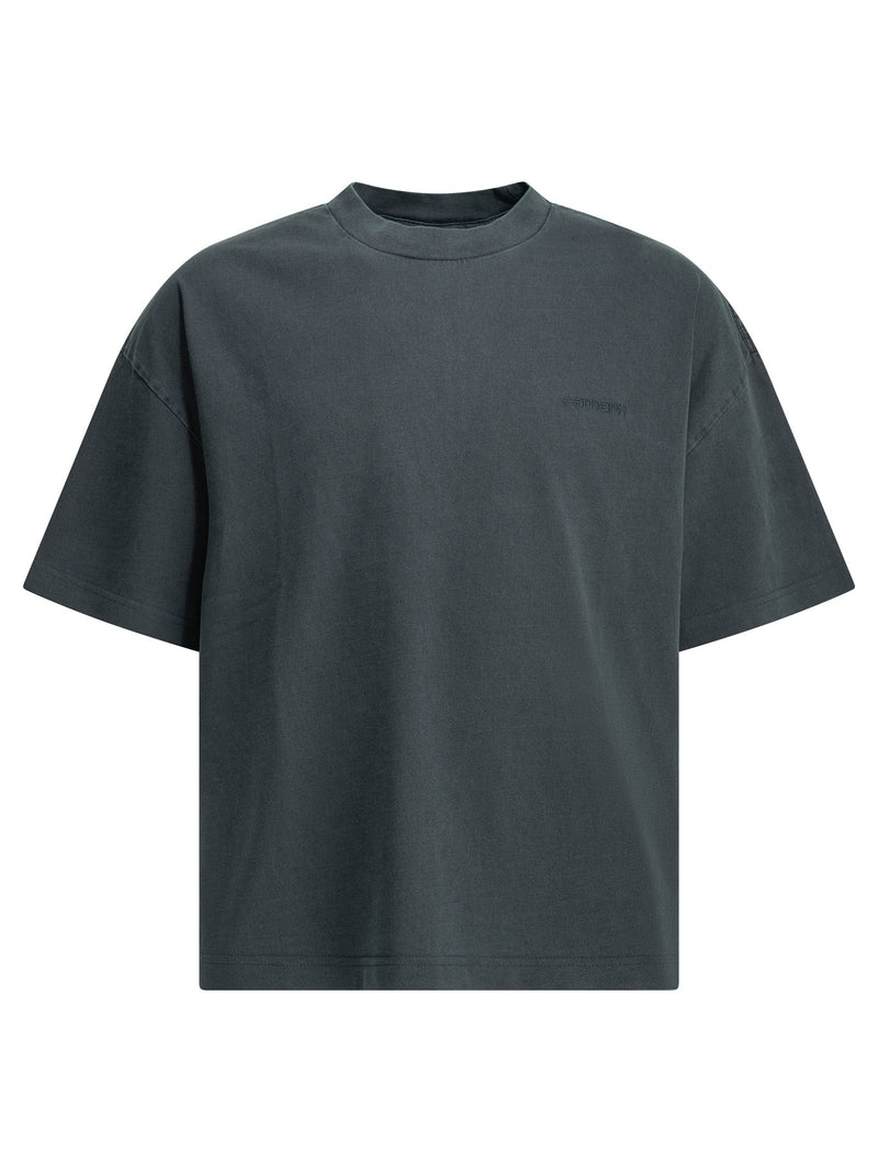 Carhartt WIP Carhartt WIP Benton Crewneck T-Shirt Black - World Class Fashion