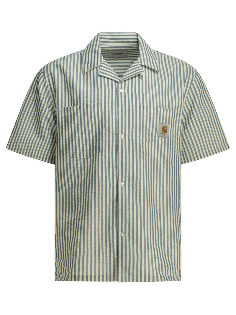 Carhartt WIP Carhartt WIP Leavel Casual Shirt Blue Men - World Class Fashion
