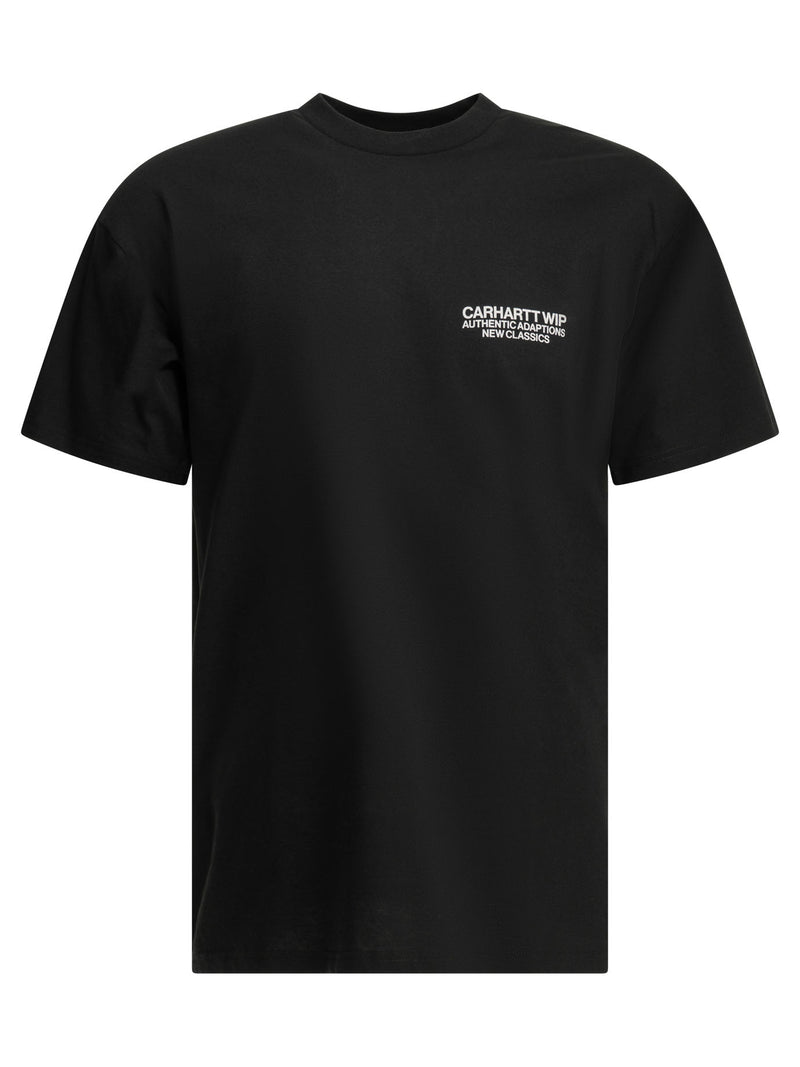 Carhartt WIP Carhartt WIP Sean Hamilton Crew-neck T-shirt Black - World Class Fashion