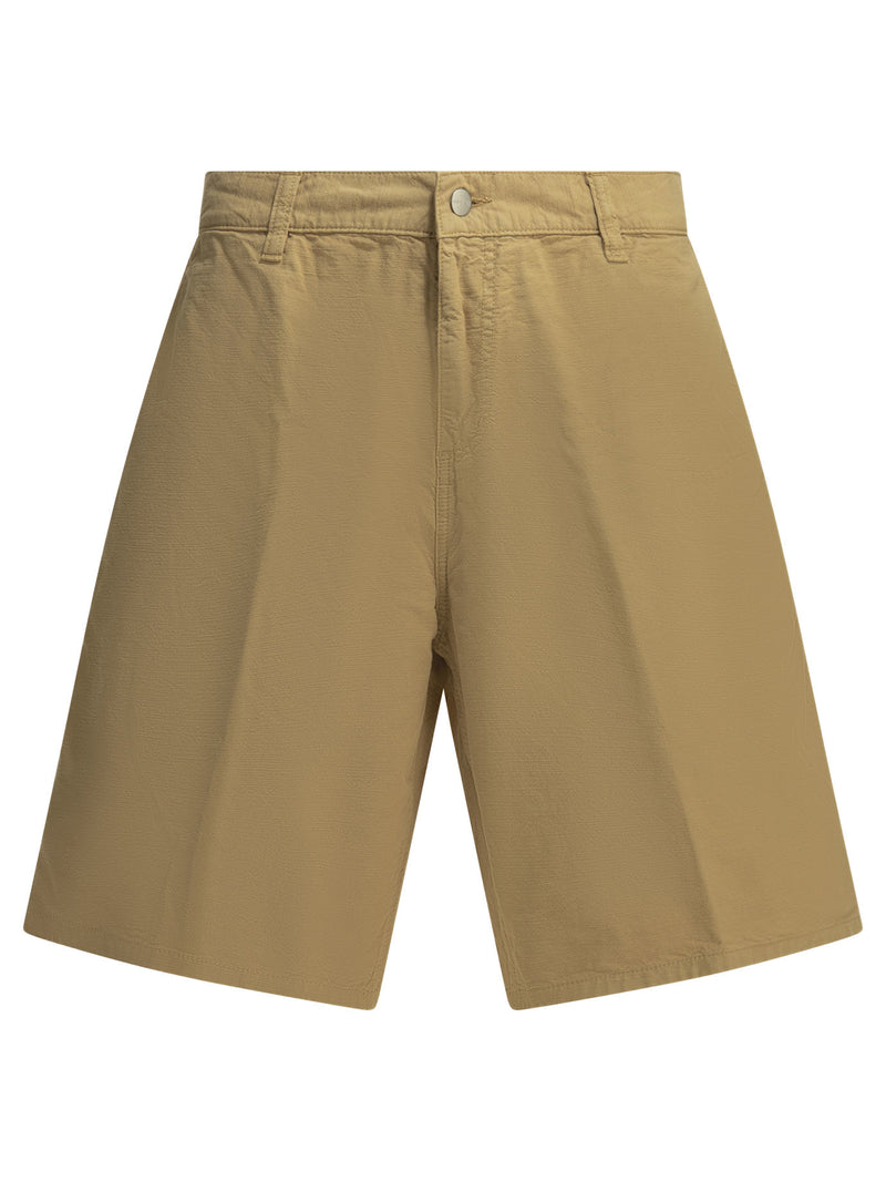 Carhartt WIP Carhartt WIP Walter Single Knee Short Beige Men - World Class Fashion