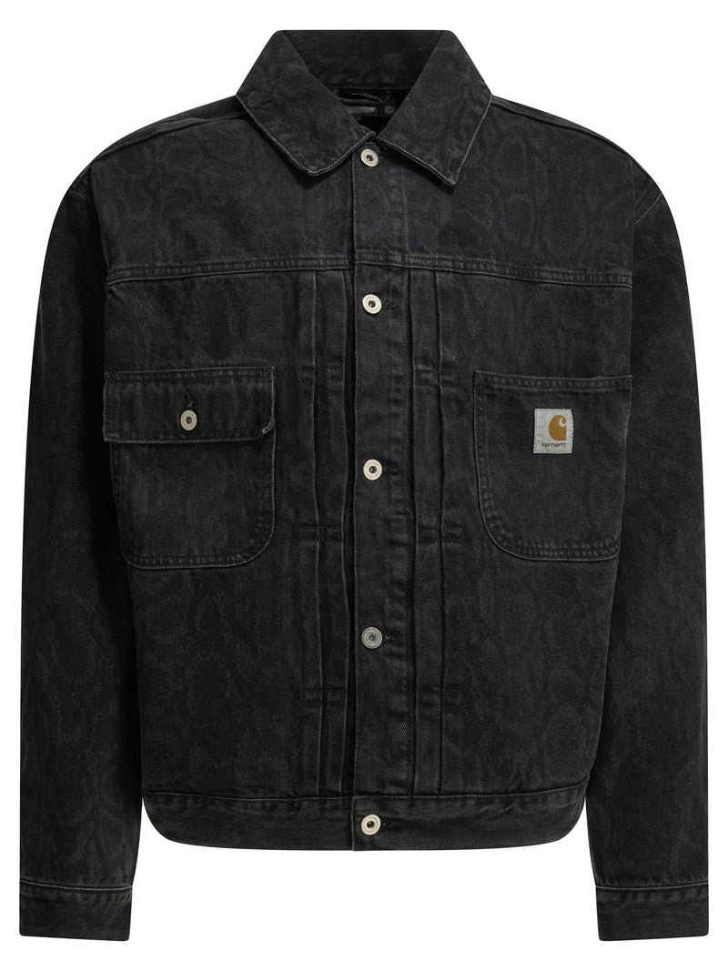 Carhartt WIP Carhartt WIP Belmar Denim Jacket Black - World Class Fashion