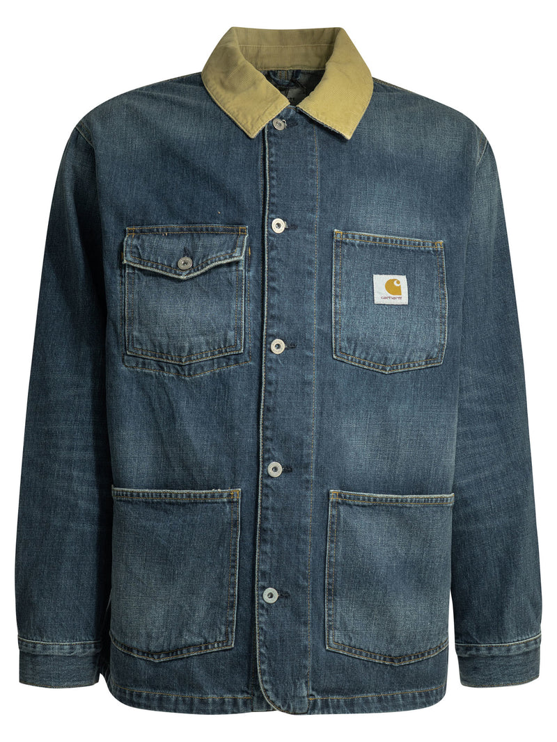 Carhartt WIP Carhartt WIP Warren Chore Denim Jacket Blue - World Class Fashion