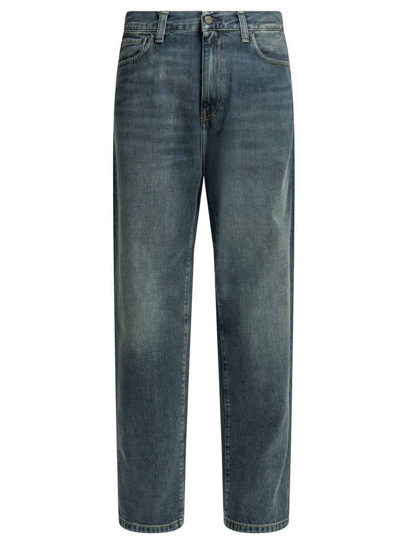 Carhartt WIP Carhartt WIP Aaron Jeans de pernera ancha azul - World Class Fashion