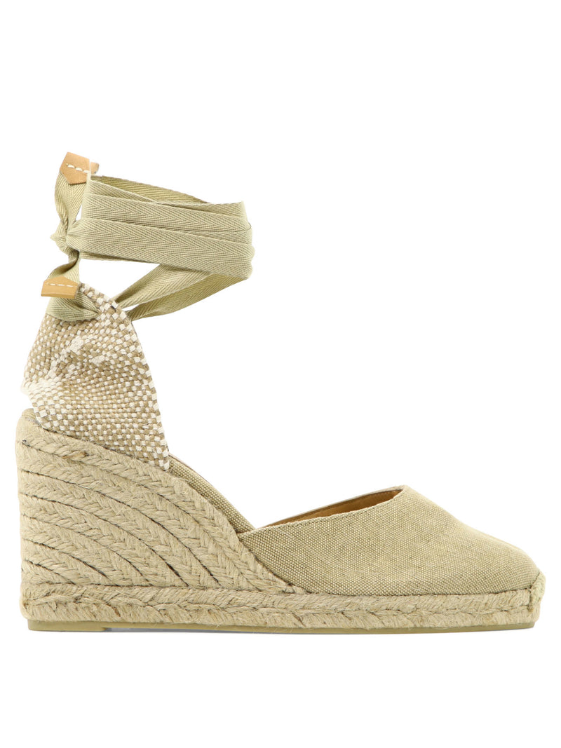 Castañer Castañer Carina Beige Espadrilles Women Shoes - World Class Fashion