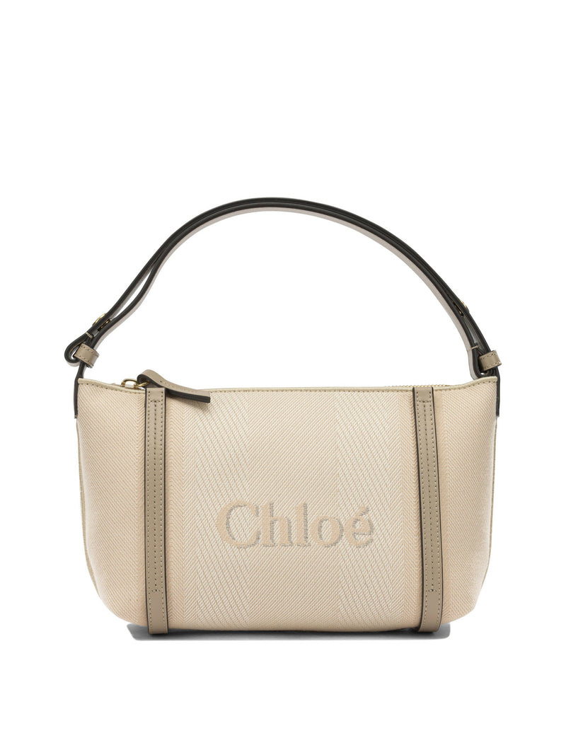 Chloe Chloé Carry Small Shoulder Bag Beige - World Class Fashion