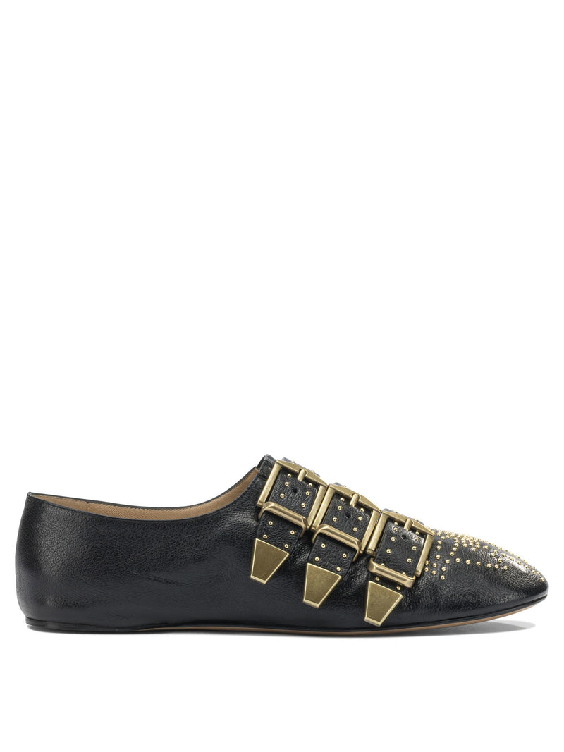Chloe Chloé Susanna Slip On Black Lamb Leather Women - World Class Fashion