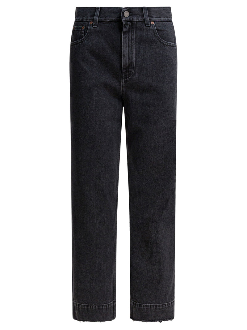 Chloe Chloé High-Waisted Jeans Black Women - World Class Fashion