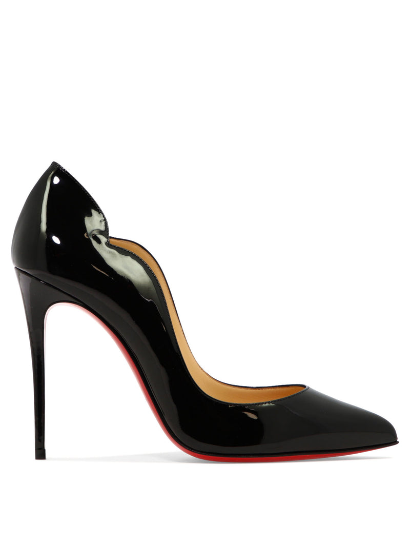 Christian Louboutin Zapatos de Tacón de Piel de Becerro Negros de Mujer Christian Louboutin - World Class Fashion