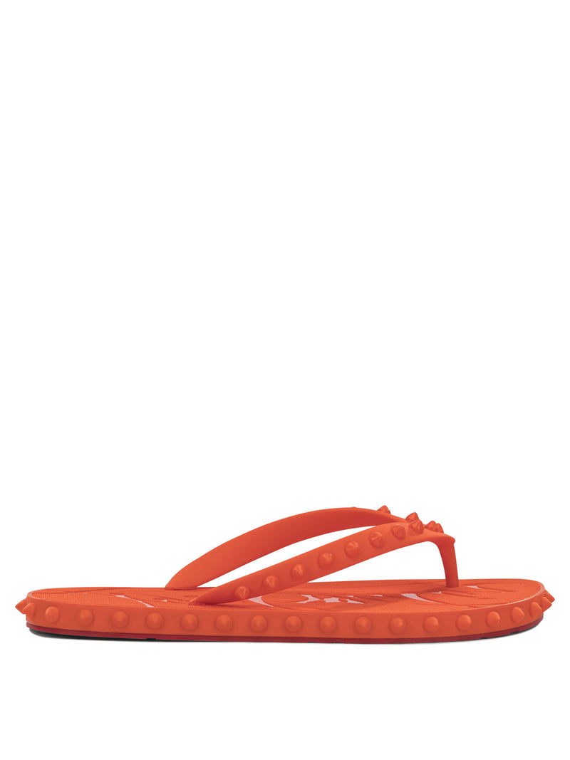 Christian Louboutin Christian Louboutin Women Sandals Orange - World Class Fashion