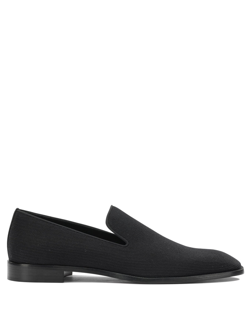 Christian Louboutin Christian Louboutin Mocasines negros para hombre 1260004BK01 - World Class Fashion