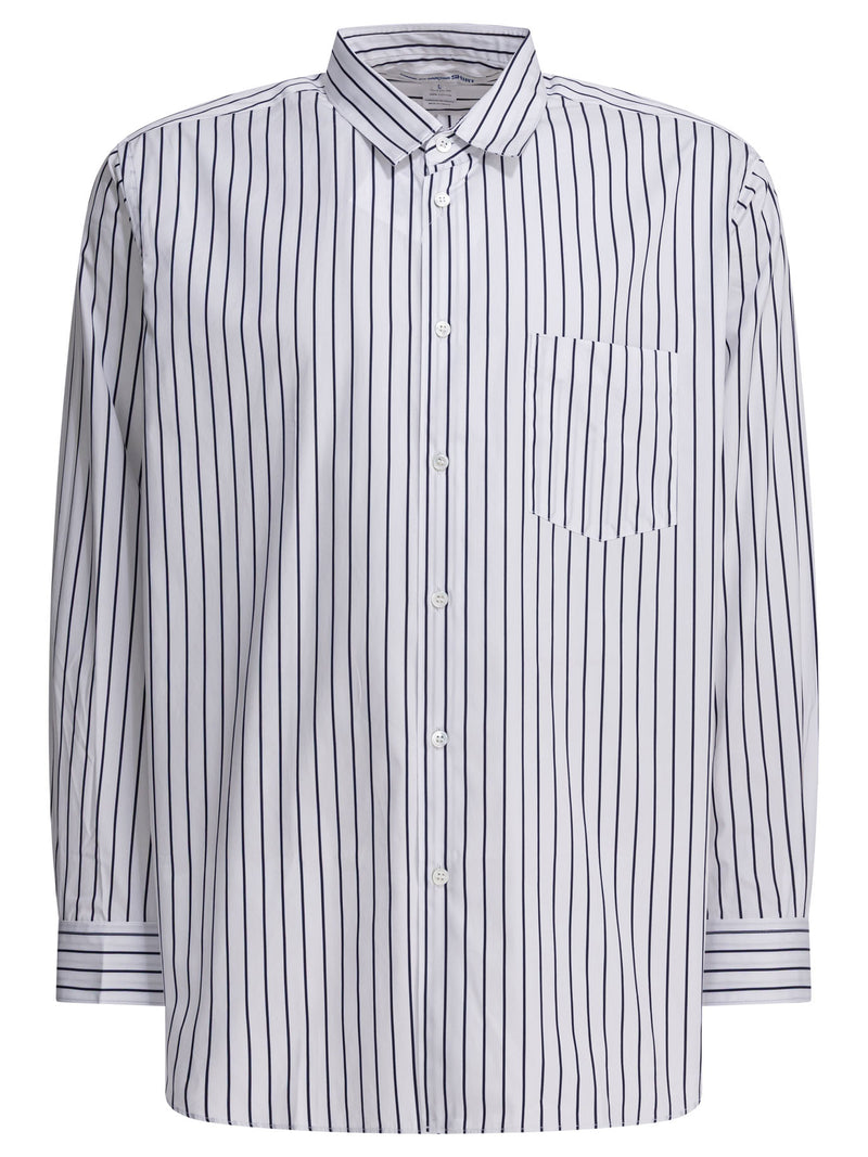 Comme Des Garçons Forever Comme Des Garçons Forever Stripe Shirt White - World Class Fashion
