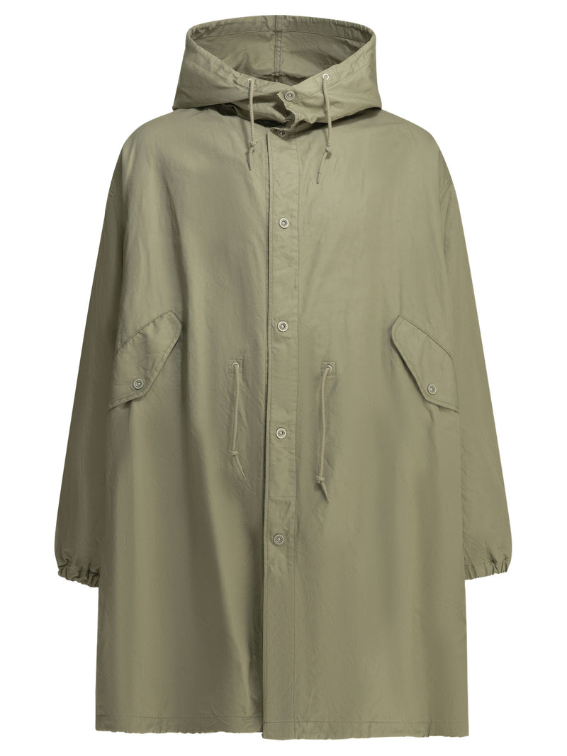 Comme Des Garçons Homme Comme Des Garçons Homme M-51 Parka Grey Beige - World Class Fashion