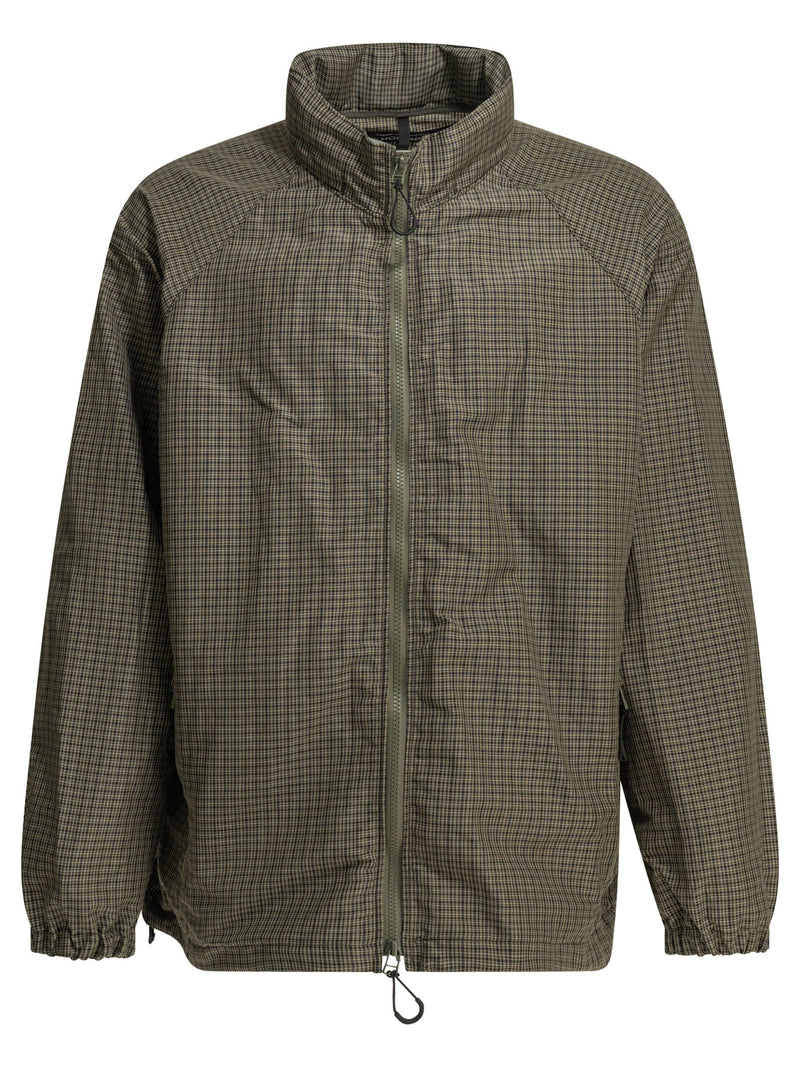 Comme Des Garçons Homme Comme Des Garçons Homme Lightweight Plaid Jacket Beige - World Class Fashion