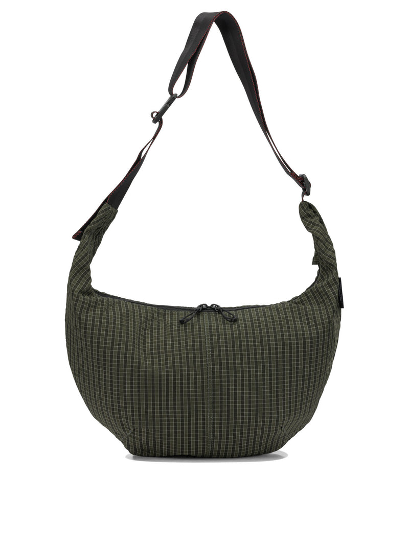 Comme Des Garçons Homme Comme Des Garçons Homme Grid Check Shoulder Bag Green - World Class Fashion