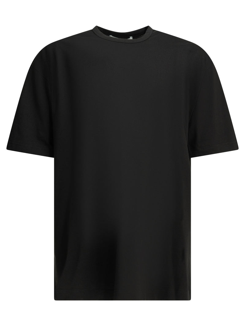 Comme Des Garçons Shirt Camiseta de cuello redondo Comme Des Garçons Shirt negra - World Class Fashion