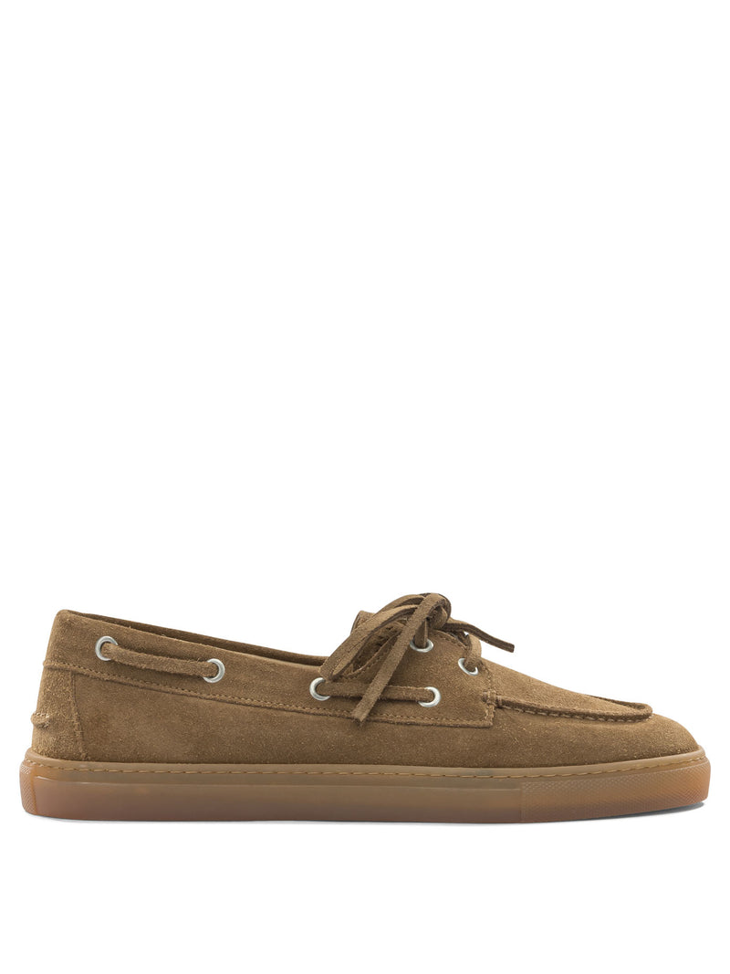 Copenhagen Copenhagen Women's Brown Suede Loafers - World Class Fashion