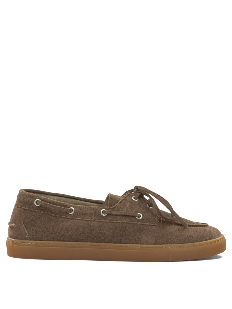 Copenhagen Copenhagen Calf Suede Loafers Brown Men - World Class Fashion