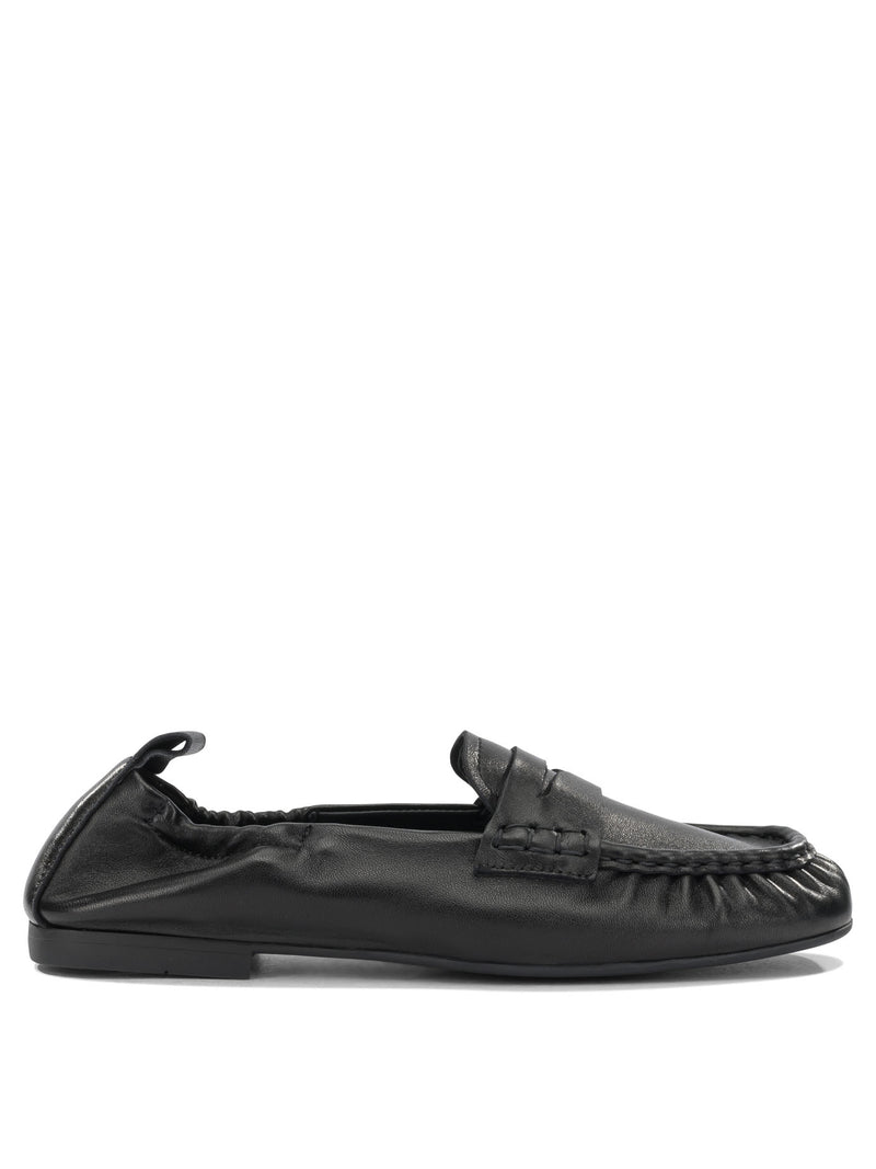 Copenhagen Copenhagen Women's Black Leather Loafers - World Class Fashion