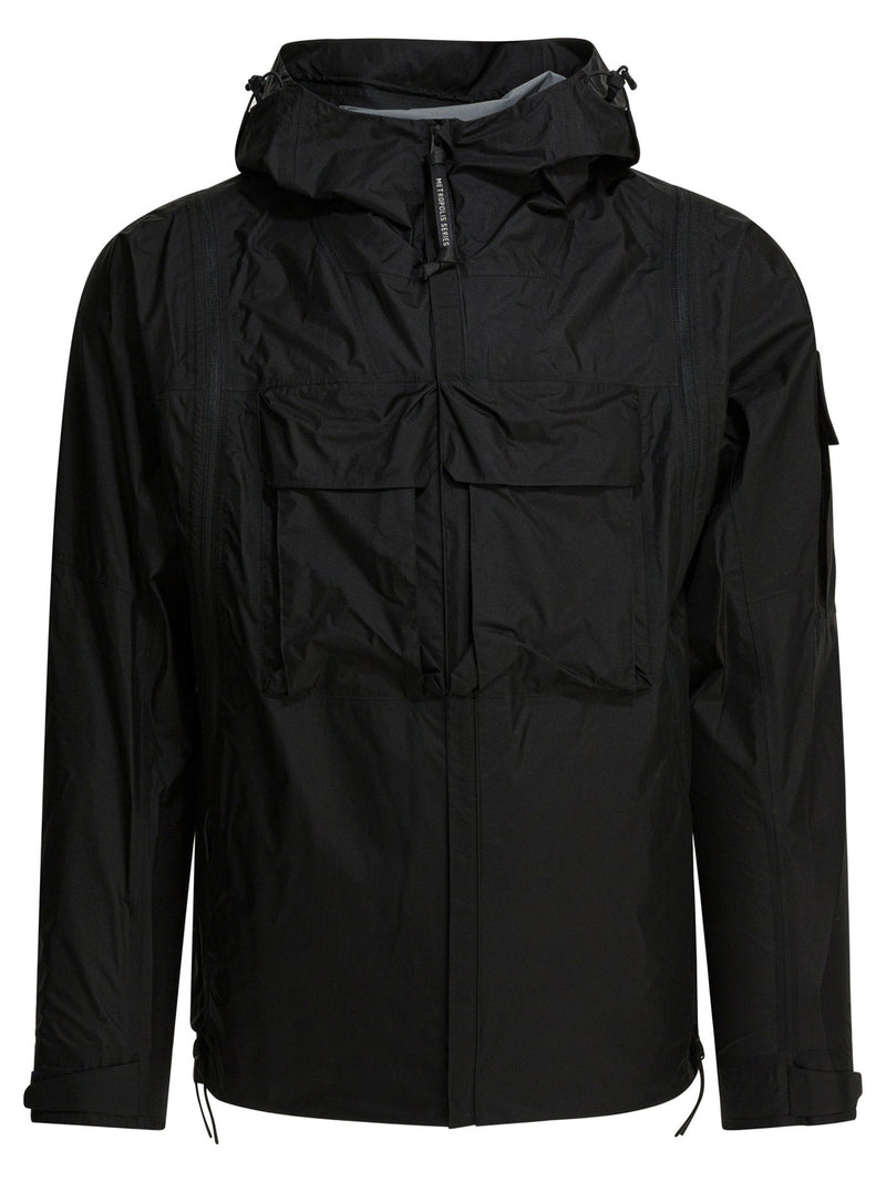 C.P. Company C.P. Company Metropolis Transformable Jacket Black - World Class Fashion