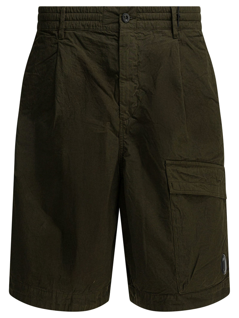 C.P. Company C.P. Company Micro-Reps Cargo Shorts Green Men - World Class Fashion
