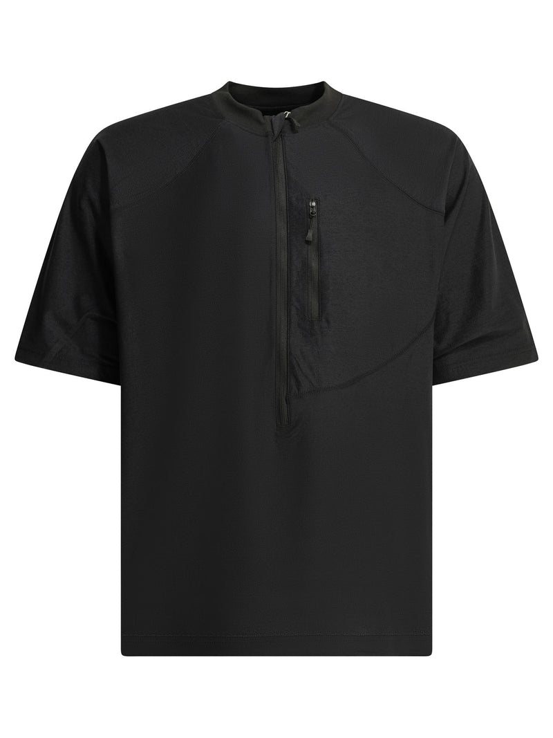 Daiwa Pier 39 Daiwa Pier 39 Tech Run-gun Crew-neck T-shirt Black - World Class Fashion