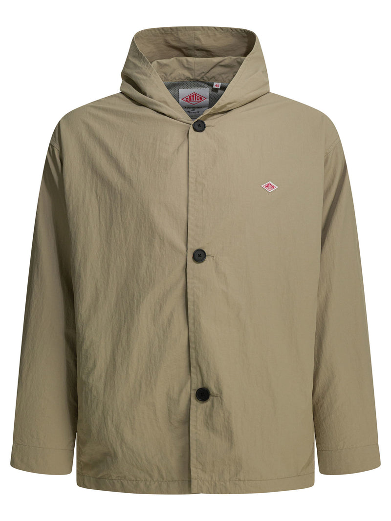 Danton Danton Tusser Lightweight Jacket Beige Men - World Class Fashion