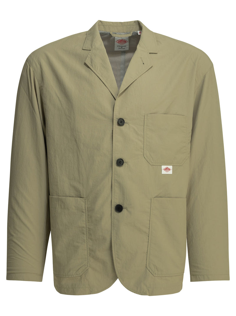 Danton Danton Tusser Blazer Beige Men - World Class Fashion