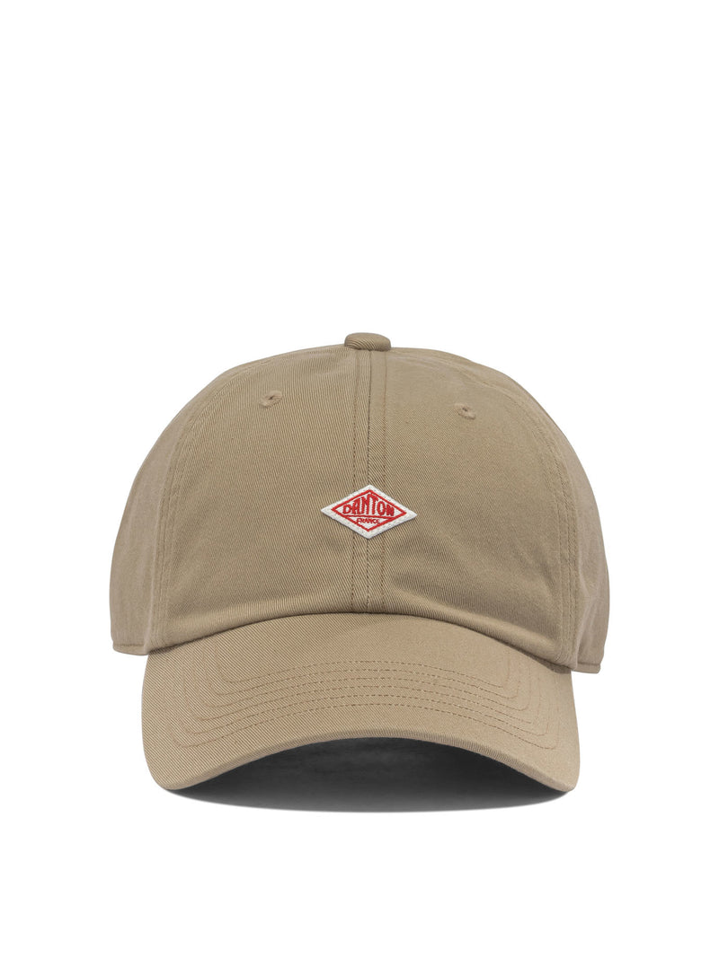 Danton Danton Baseball Cap with Logo Beige Men - World Class Fashion