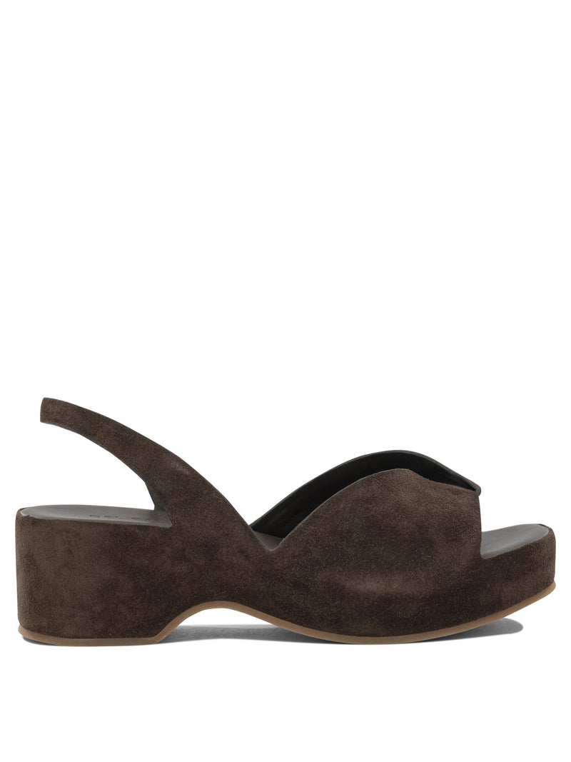 Del Carlo Del Carlo Women Sandals Brown - World Class Fashion