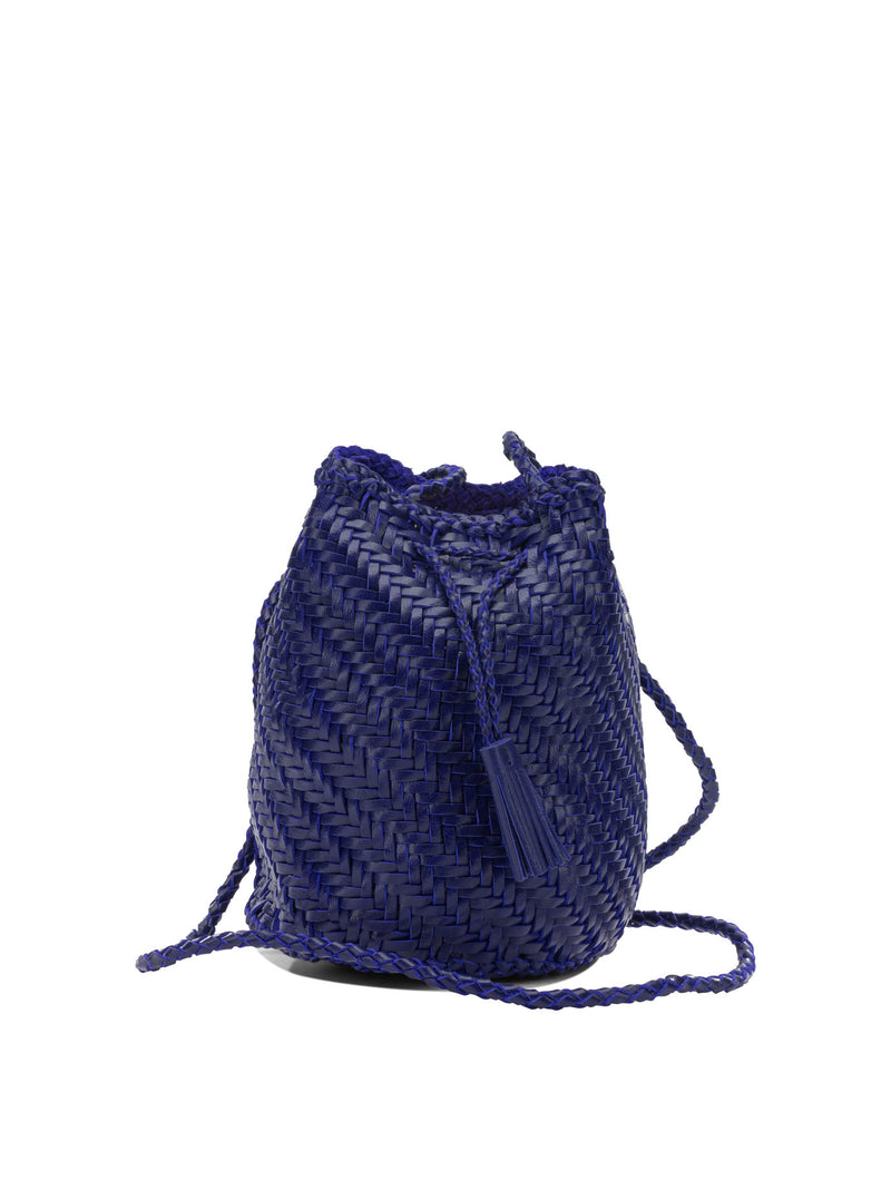 Dragon Diffusion Dragon Diffusion Pompom Double Jump Mini Bag Deep Purple - World Class Fashion